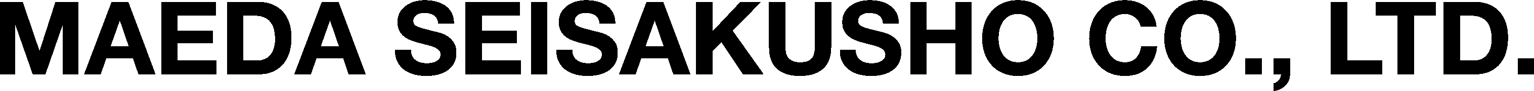 Maeda Seisakusho Co. Ltd.